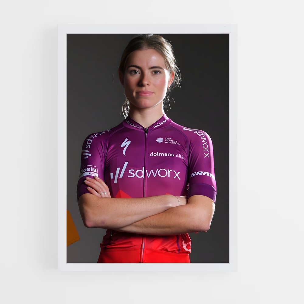 Poster Demi vollering – affiche Cyclisme (vue 3)